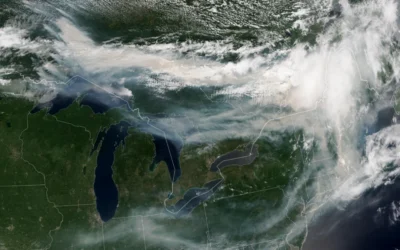Choking Skies: Satellite Data Reveals the Scale of Canada’s Unprecedented Wildfire Crisis