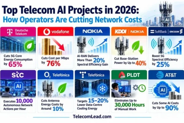 AI Revolutionizes Telecom Networks: Measurable Efficiency Gains Emerge in 2026