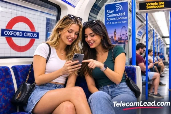 London Underground’s Digital Revolution: 4G and 5G Rollout Nears Completion, Transforming Urban Connectivity