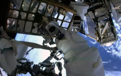 Space Station Maintenance: Astronauts Complete Vital Upgrades During Challenging Spacewalk