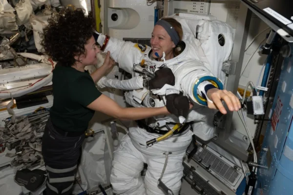 Women at the Frontier: NASA and ESA Astronauts Embark on Historic All-Female Spacewalk