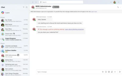 Microsoft Teams Bolsters Enterprise Security with AI-Driven Phishing Detection